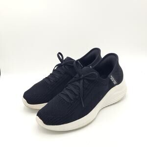 skechers hands free slip ins Vegan black womens size 7